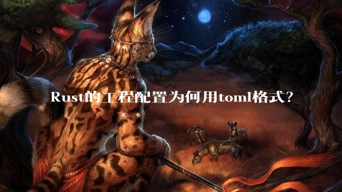 Rust的工程配置为何用toml格式？